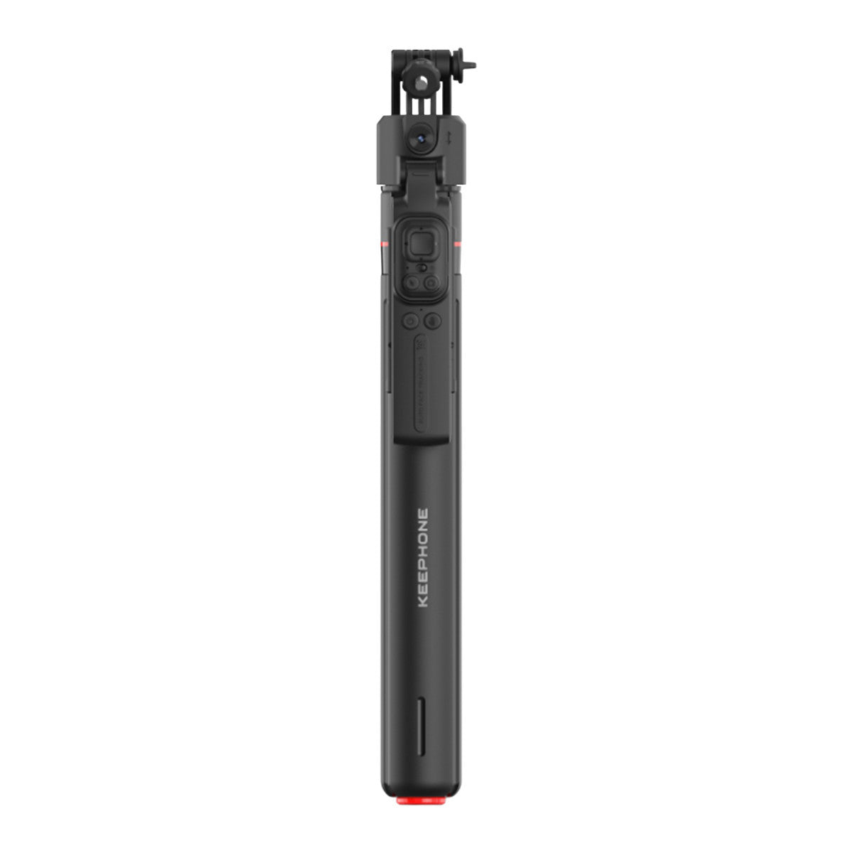 Keephone KP-LA06 BuddyCam 360 Derece AI Auto-Tracking Özellikli BT Selfie Gimbal – Siyah