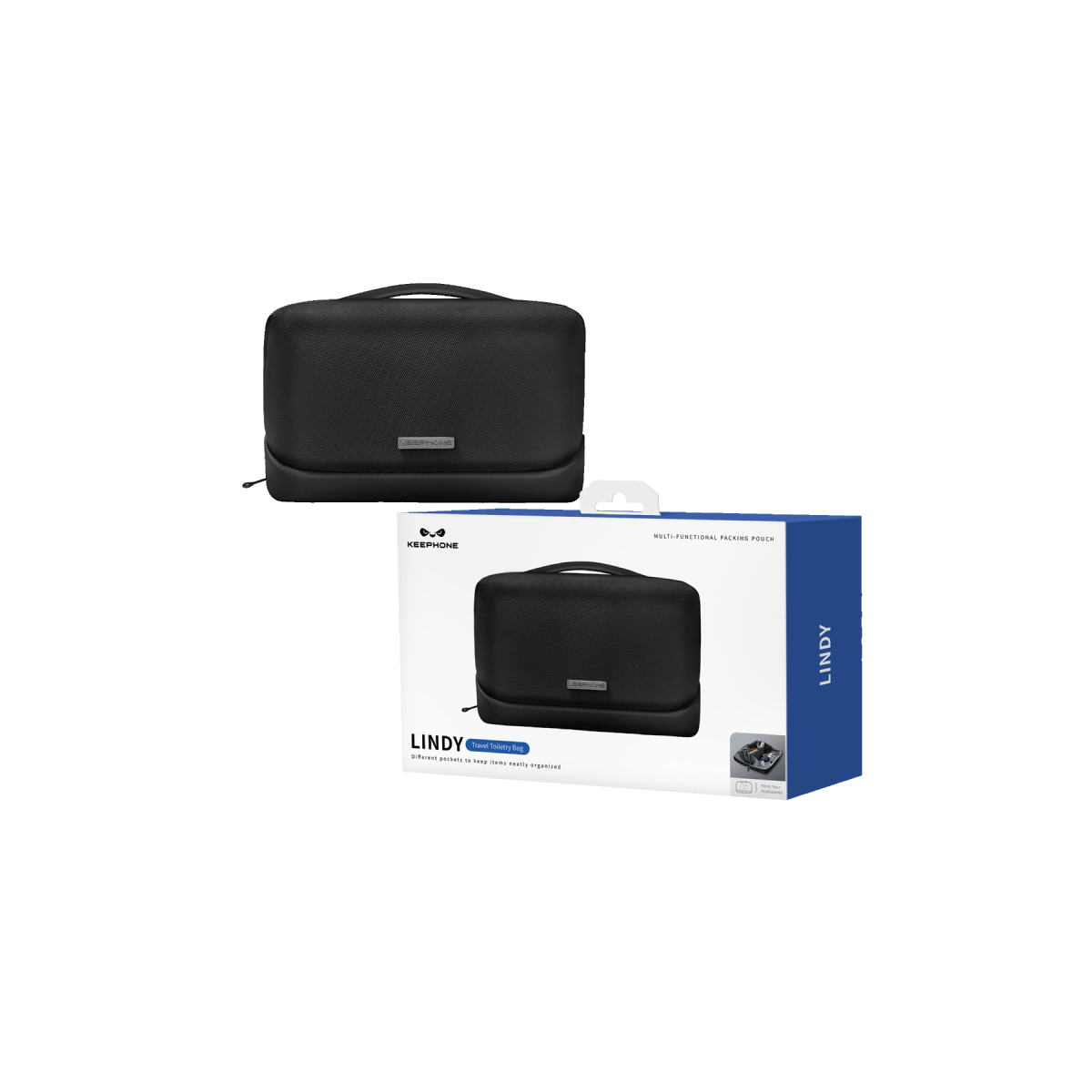 Keephone KP-LB03 Lindy Çok Amaçlı Seyahat Organizer Çantası