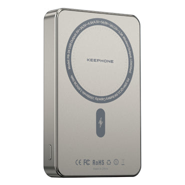 Keephone PB34 Lucci 10.000 mAh 20W Type-C 22.5W USB QC 15W Kablosuz Şarj PD Magsafe Powerbank