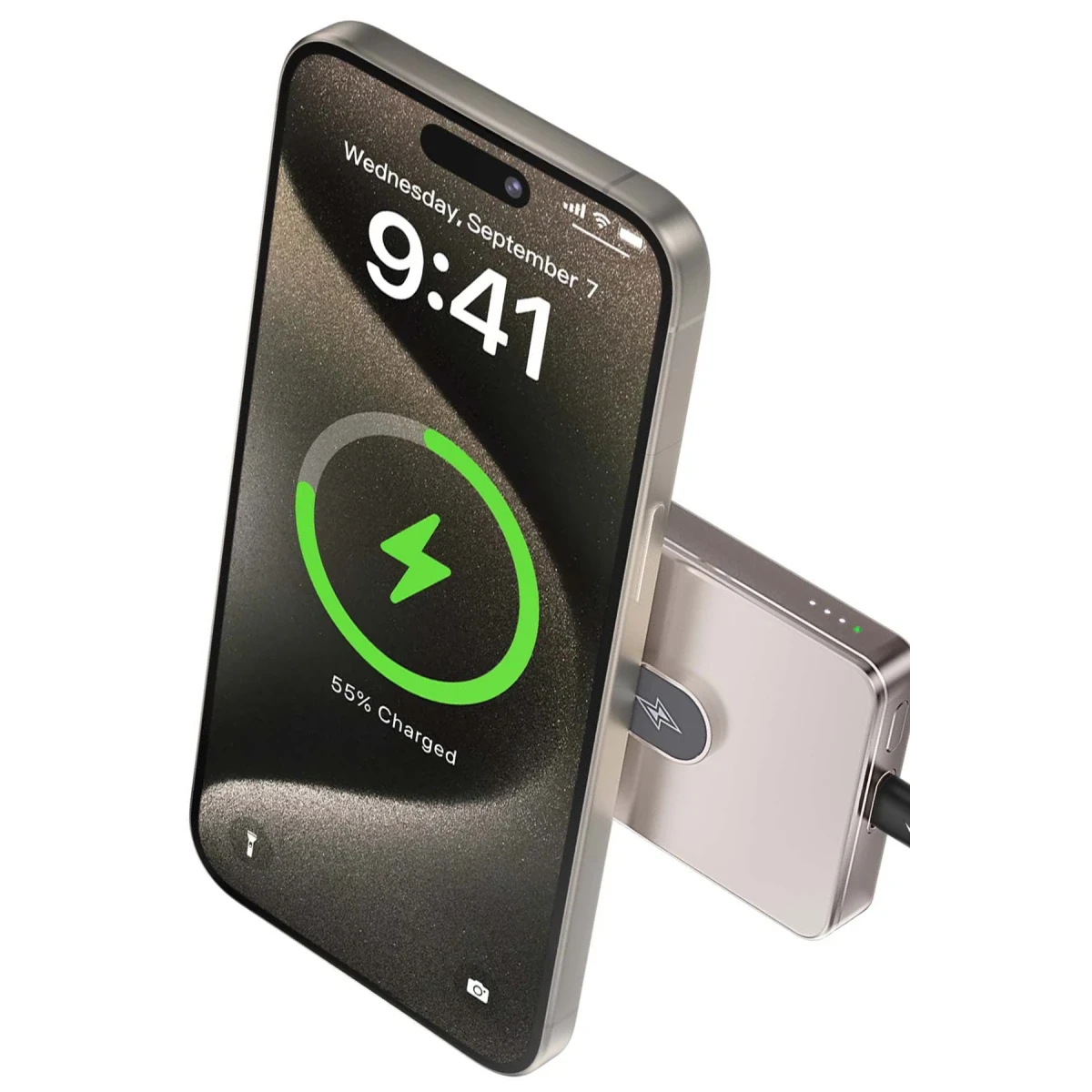 Keephone PB36 MagCube 5.000 mAh Type-C 20W PD Magsafe Destekli Powerbank - Titanyum