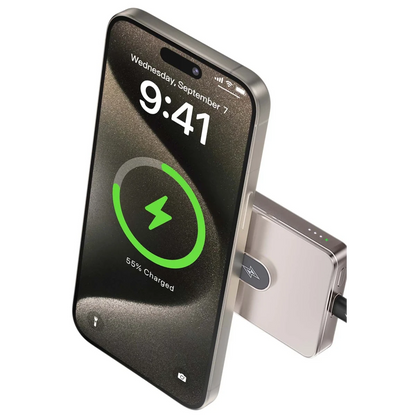 Keephone PB36 MagCube 5.000 mAh Type-C 20W PD Magsafe Destekli Powerbank - Titanyum