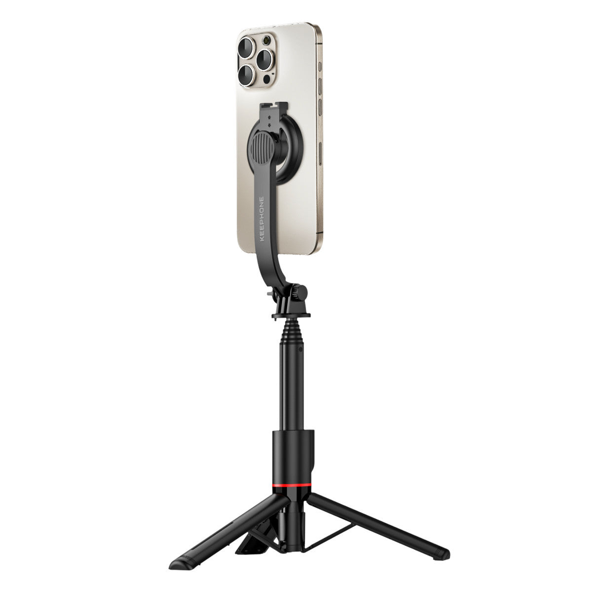 Keephone KP-LA04 MagSelfy 360 Derece Ayarlanabilir Magsafe Özellikli 104.5cm BT Selfie Gimbal
