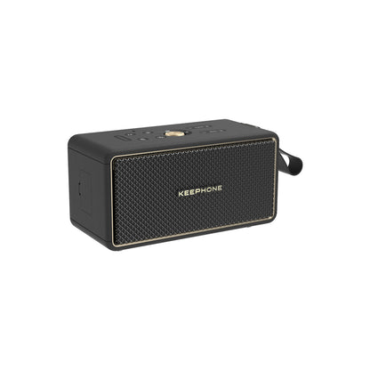 Keephone MusicPod 40W BT 5.3 RGB Işıklı Yüksek Bass Özellikli HiFi Kablosuz Hoparlör – Siyah