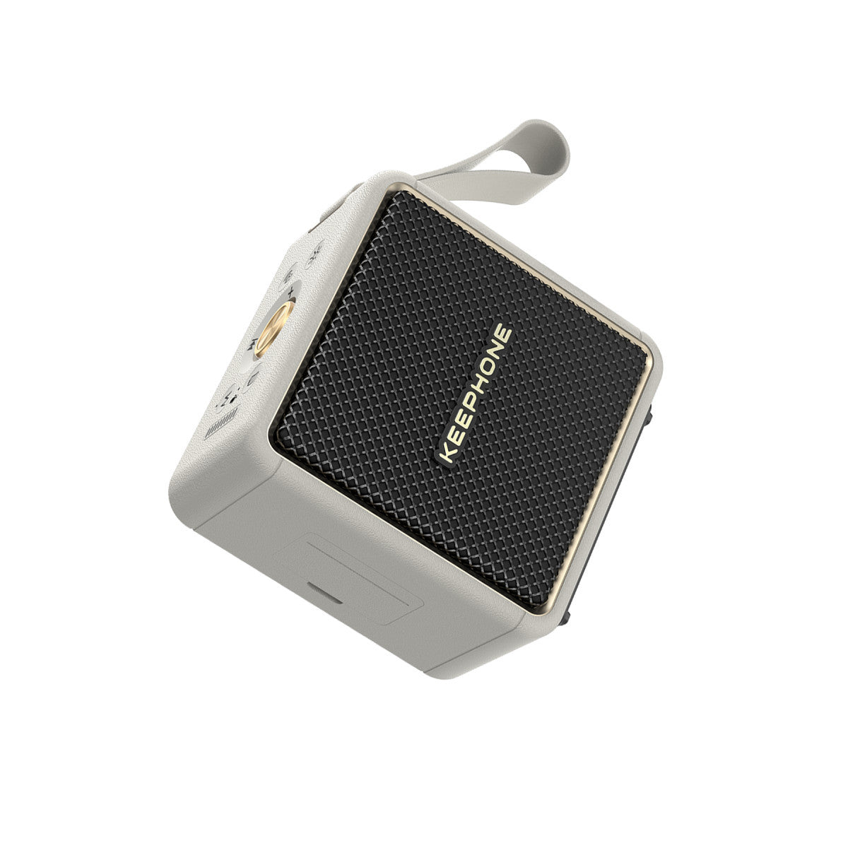 Keephone MusicPod Mini 20W BT 5.3 RGB Işıklı Yüksek Bass Özellikli HiFi Kablosuz Hoparlör – Siyah