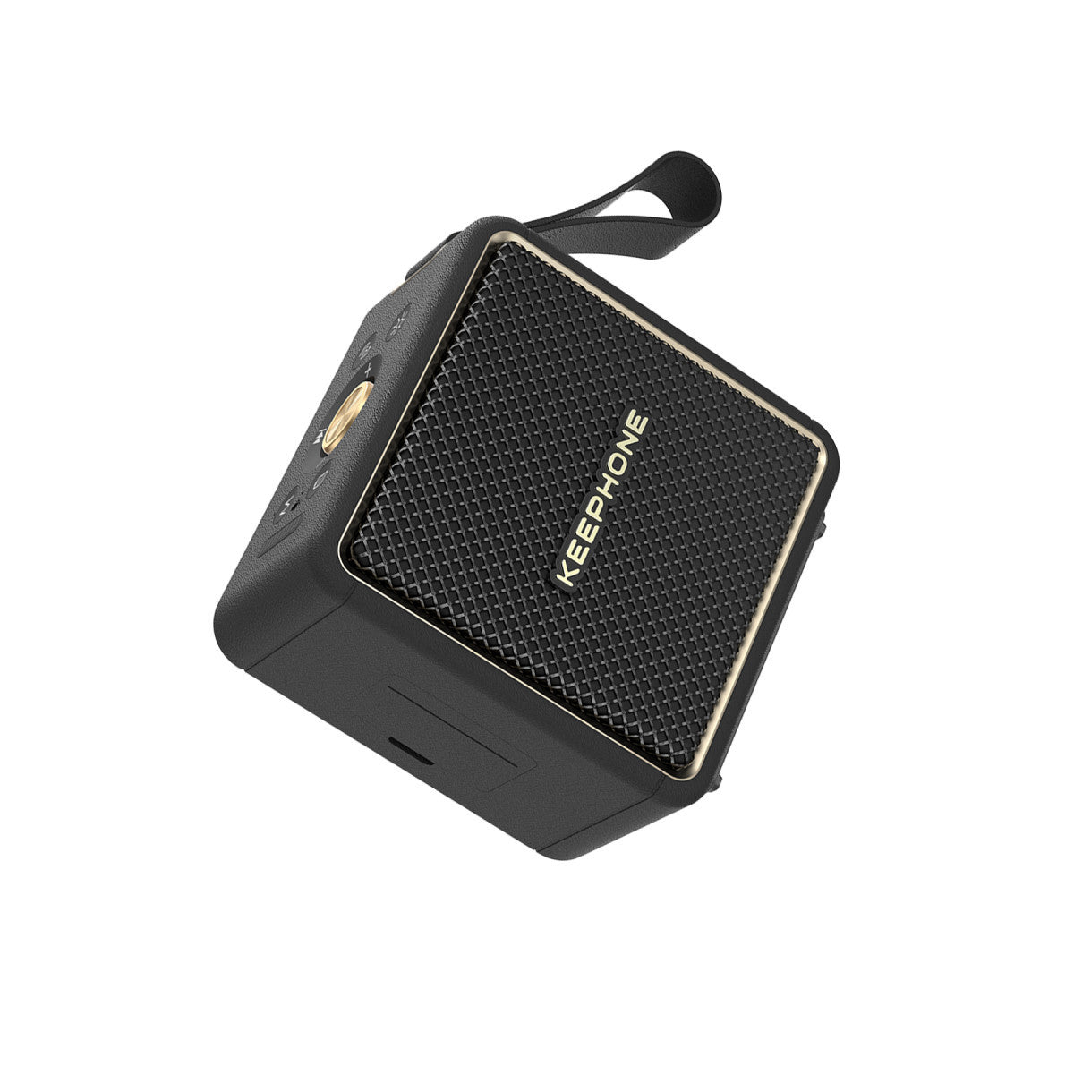 Keephone MusicPod Mini 20W BT 5.3 RGB Işıklı Yüksek Bass Özellikli HiFi Kablosuz Hoparlör – Siyah