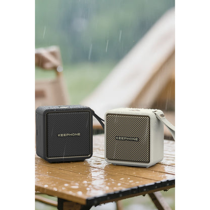 Keephone MusicPod Mini 20W BT 5.3 RGB Işıklı Yüksek Bass Özellikli HiFi Kablosuz Hoparlör – Siyah