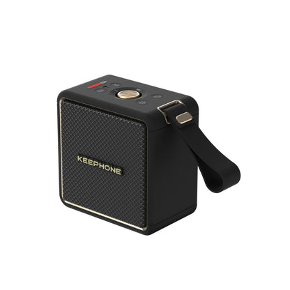 Keephone MusicPod Mini 20W BT 5.3 RGB Işıklı Yüksek Bass Özellikli HiFi Kablosuz Hoparlör – Siyah