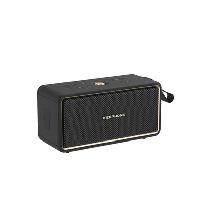 Keephone MusicPod Pro 60W BT 5.3 RGB Işıklı Yüksek Bass Özellikli HiFi Kablosuz Hoparlör – Siyah