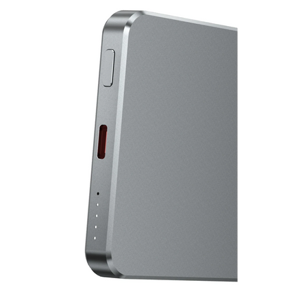 Keephone PB33 Lucci 5.000 mAh 20W Type-C 15W Kablosuz Şarj PD Magsafe Powerbank - Koyu Gri