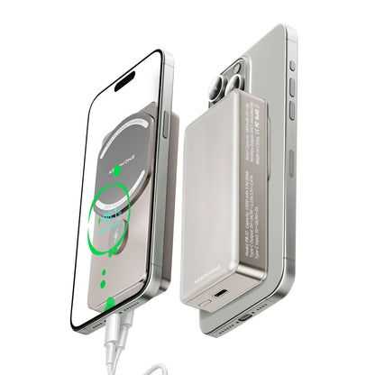 Keephone PB37 MagCube 10.000 mAh Type-C 20W PD Magsafe Destekli Powerbank