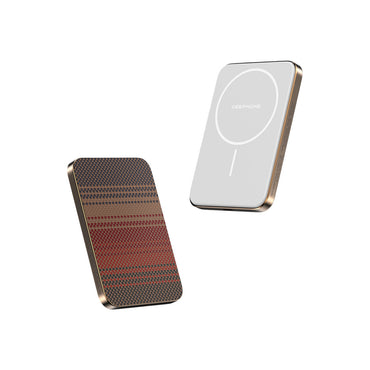 Keephone PB50 Brendy Kevlar 5.000 mAh 20W Type-C ve 15W Kablosuz Şarj Destekli Magsafe Powerbank