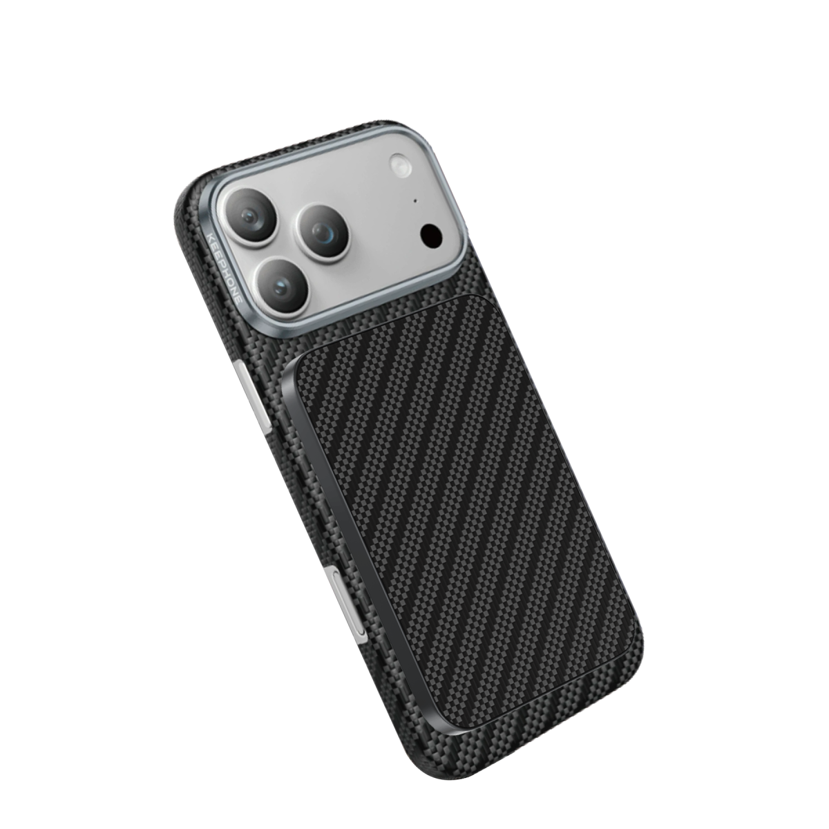 Keephone PB50 Brendy Kevlar 5.000 mAh 20W Type-C ve 15W Kablosuz Şarj Destekli Magsafe Powerbank