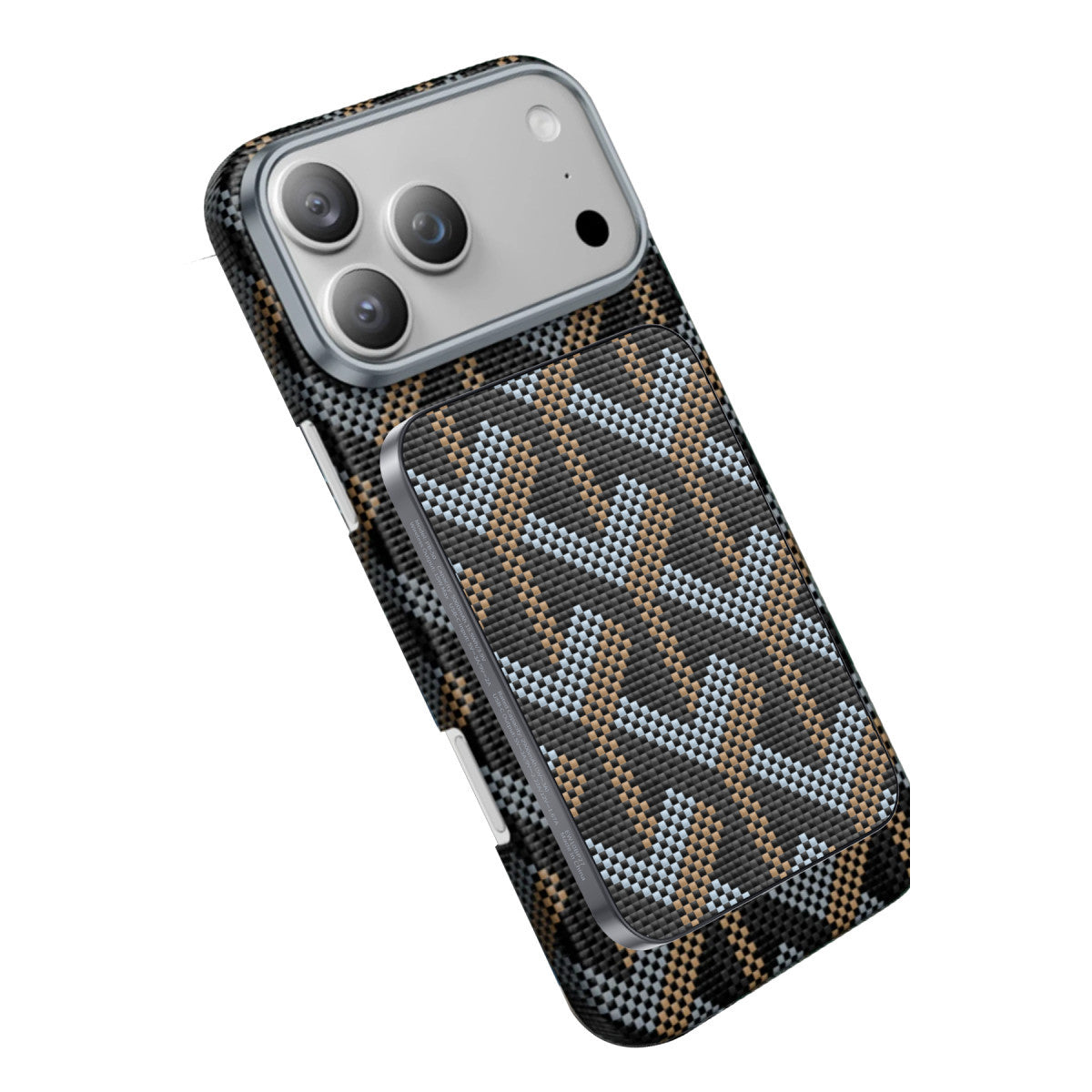 Keephone PB50 Brendy Kevlar 5.000 mAh 20W Type-C ve 15W Kablosuz Şarj Destekli Magsafe Powerbank