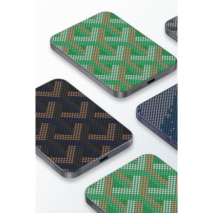 Keephone PB50 Brendy Kevlar 5.000 mAh 20W Type-C ve 15W Kablosuz Şarj Destekli Magsafe Powerbank