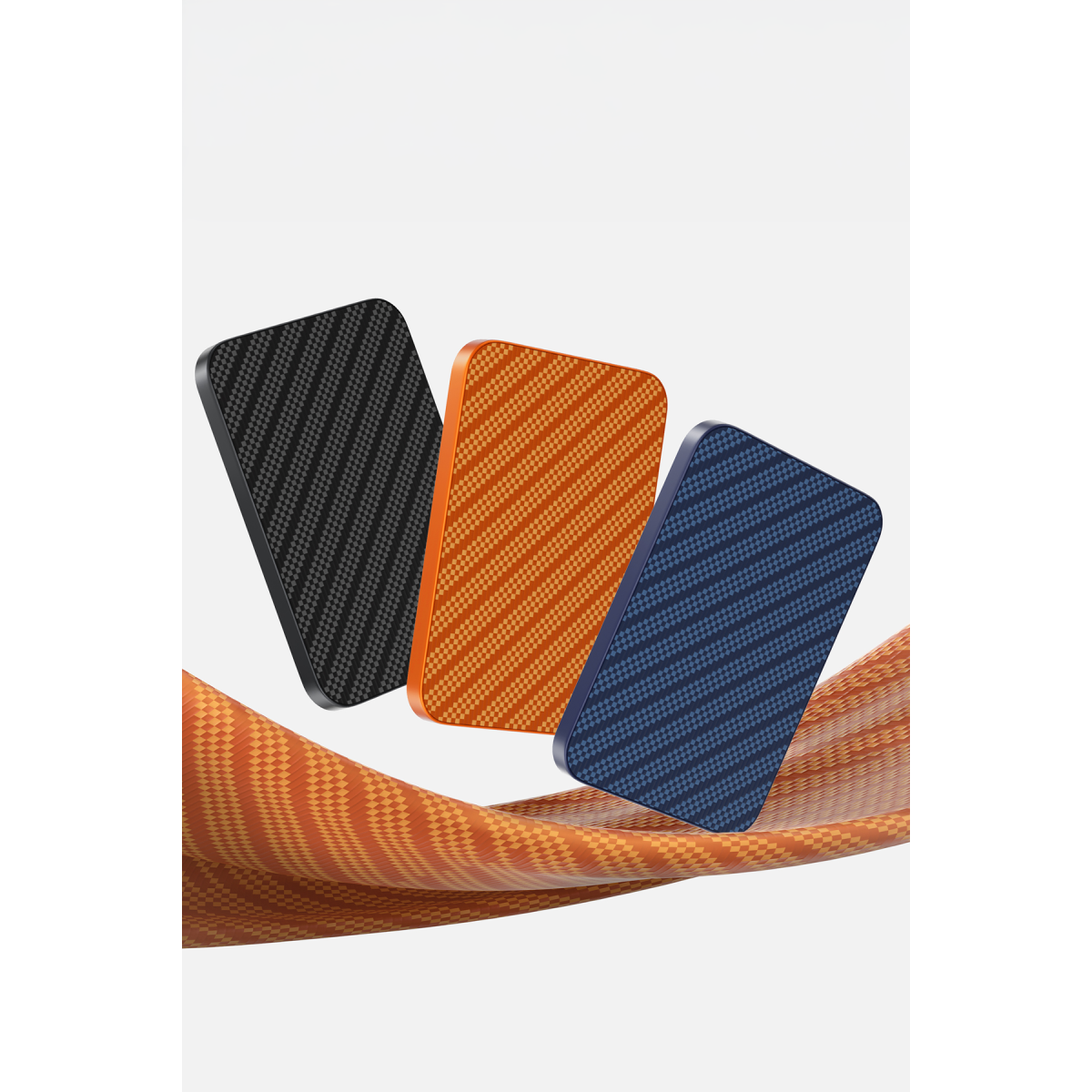 Keephone PB50 Brendy Kevlar 5.000 mAh 20W Type-C ve 15W Kablosuz Şarj Destekli Magsafe Powerbank