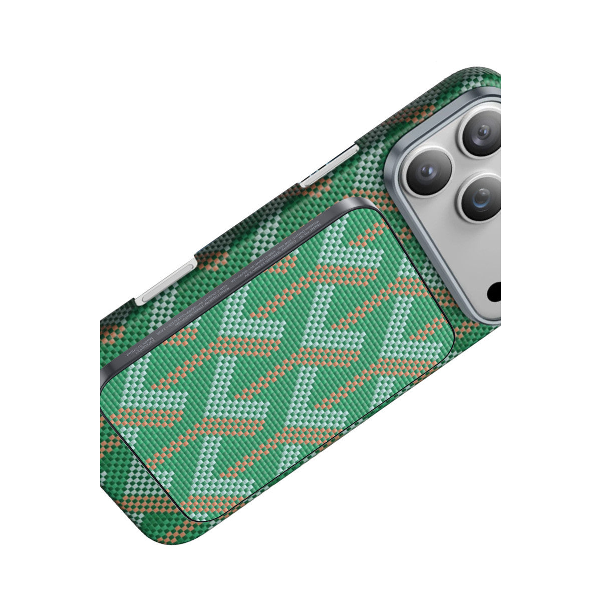Keephone PB50 Brendy Kevlar 5.000 mAh 20W Type-C ve 15W Kablosuz Şarj Destekli Magsafe Powerbank