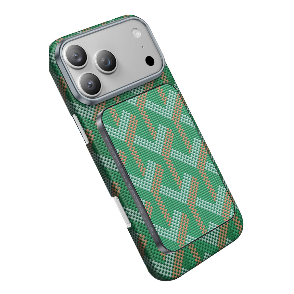 Keephone PB50 Brendy Kevlar 5.000 mAh 20W Type-C ve 15W Kablosuz Şarj Destekli Magsafe Powerbank