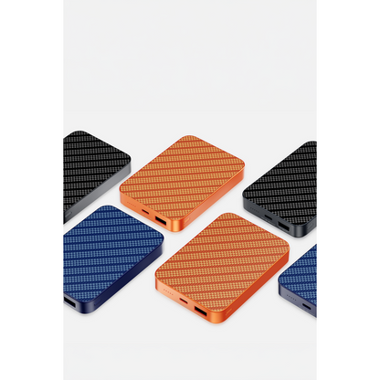 Keephone PB51 Brendy Kevlar 10.000 mAh 22.5W USB 20W Type-C ve 15W Kablosuz Şarj Destekli Magsafe Powerbank