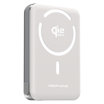 Keephone PB63 KUPPA 10000 mAh 25W Qi2 MagSafe Manyetik ve Semi-Solid Destekli Powerbank