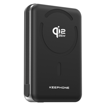 Keephone PB63 KUPPA 10000 mAh 25W Qi2 MagSafe Manyetik ve Semi-Solid Destekli Powerbank
