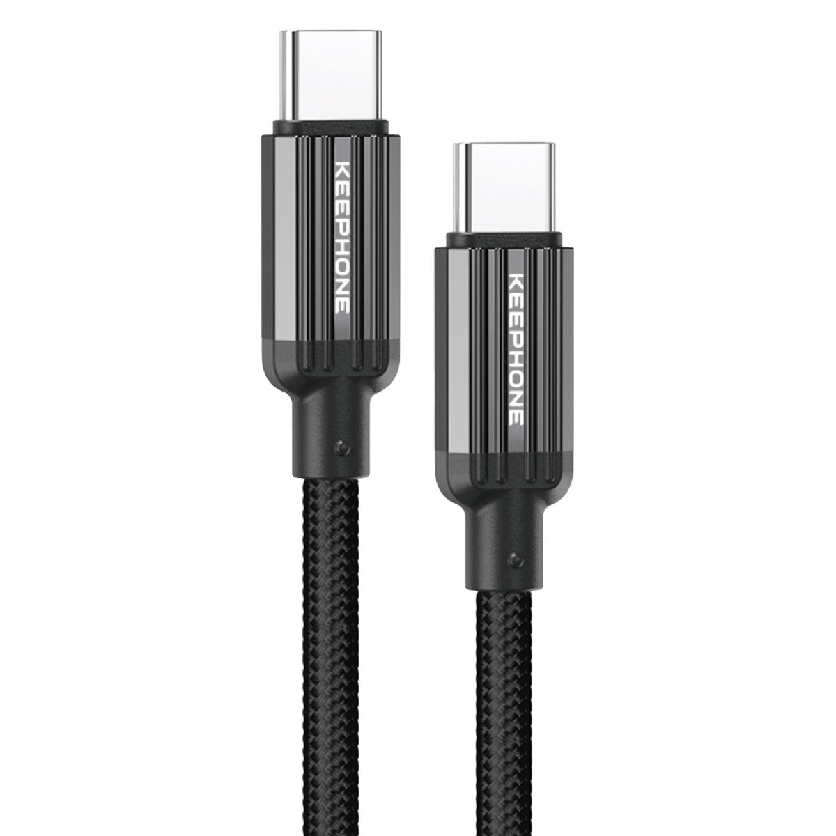 Keephone Pitta 1.2M 60W Örgülü Type-C to Type-C PD Hızlı Şarj Data Kablosu
