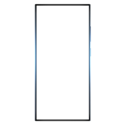 Keephone Samsung Galaxy S24 Ultra Delux Full Glue 2.5D Cam Ekran Koruyucu - Siyah