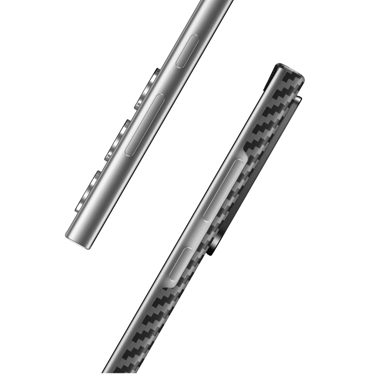 Keephone Samsung Galaxy S24 Ultra Kevlar Magsafe Kılıf - Siyah