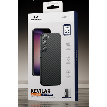 Keephone Samsung Galaxy S25 Kevlar Magsafe Kılıf
