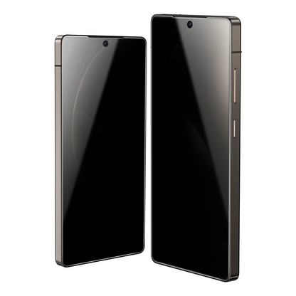 Keephone Samsung Galaxy S25 Plus Ultra Privacy 2.5D Cam Ekran Koruyucu - Siyah