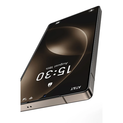 Keephone Samsung Galaxy S25 Ultra Delux Full Glue 2.5D Cam Ekran Koruyucu - Siyah