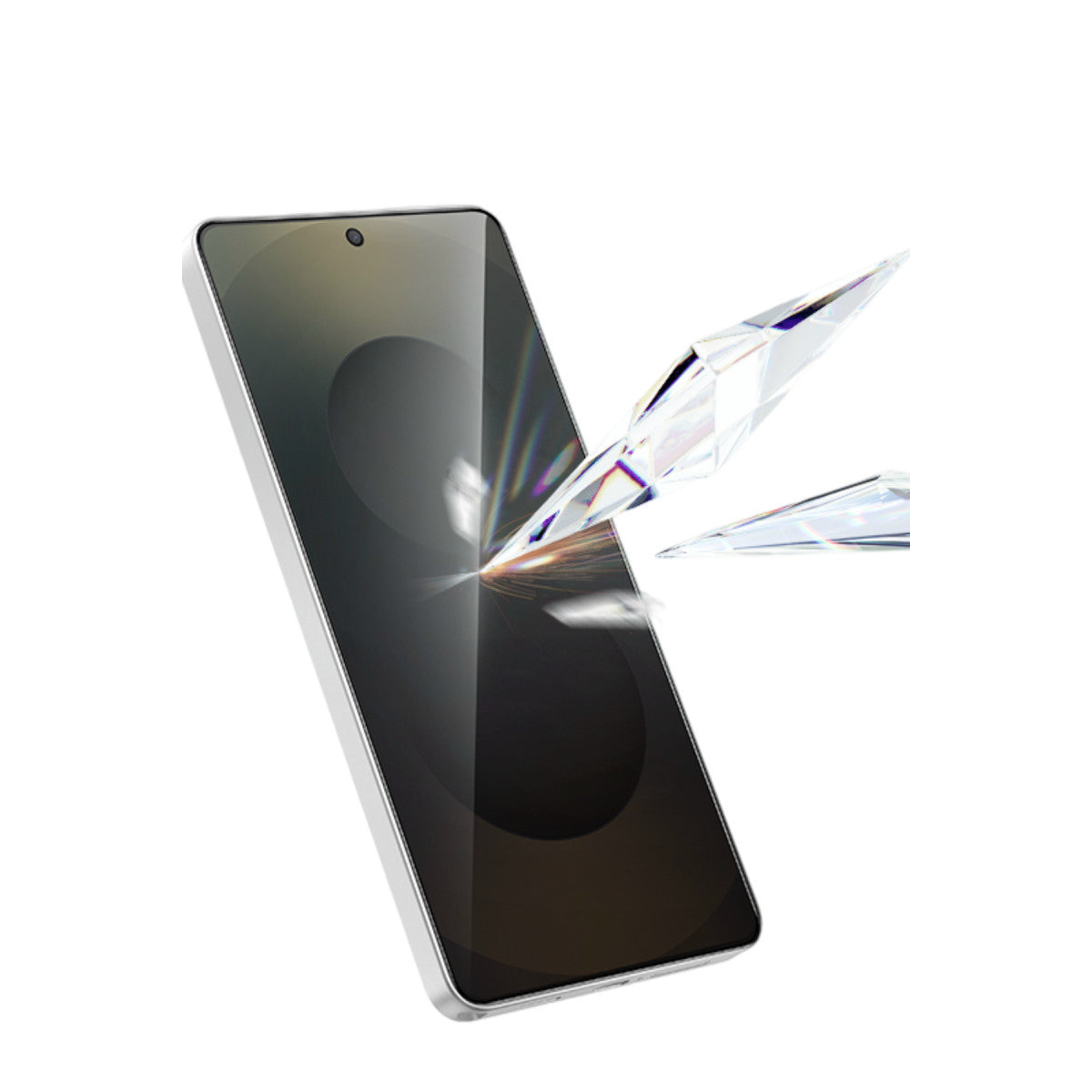 Keephone Samsung Galaxy S26 Delux Privacy 2.5D Hayalet Cam Ekran Koruyucu