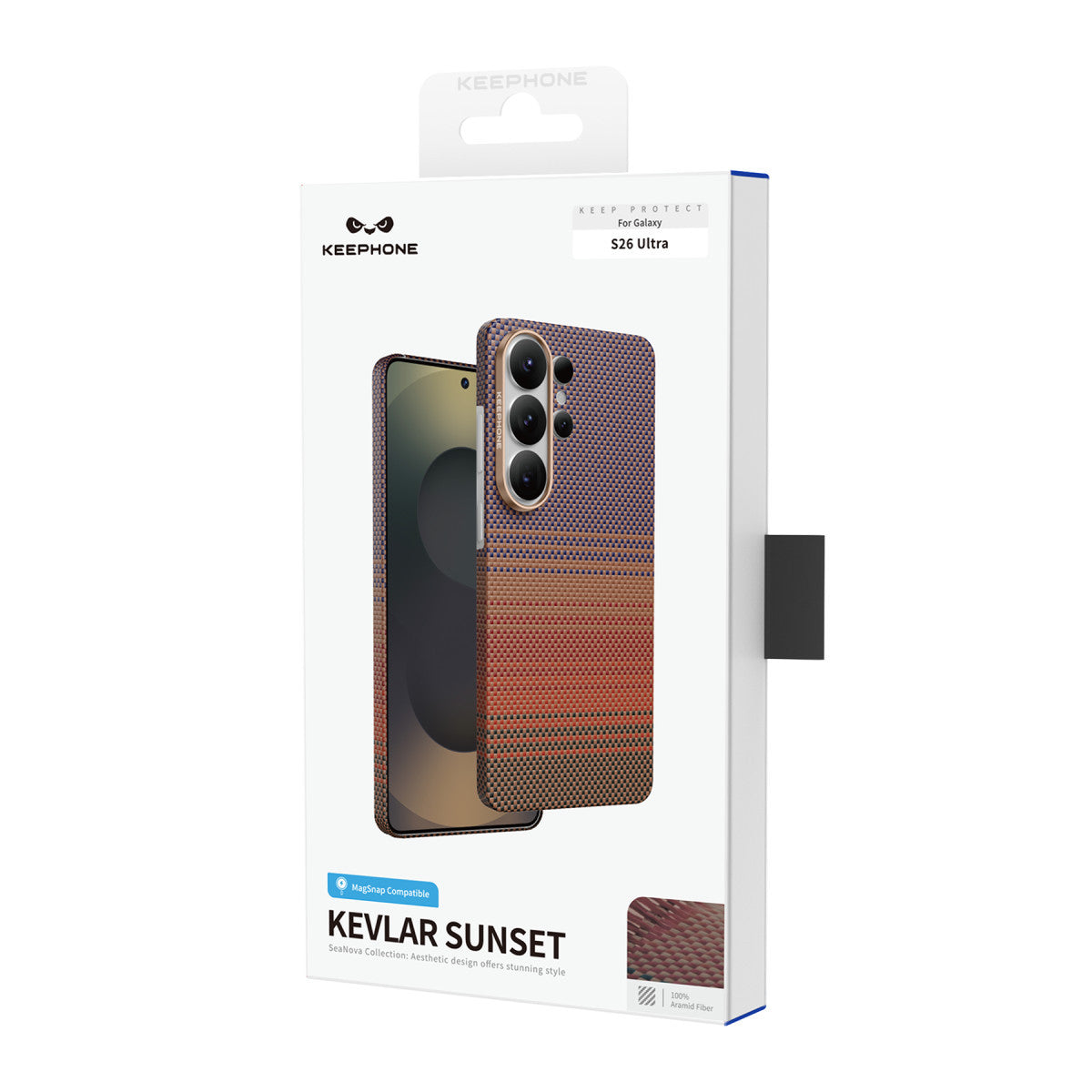 Keephone Samsung Galaxy S26 Plus Kevlar Seanova Magsafe Kılıf