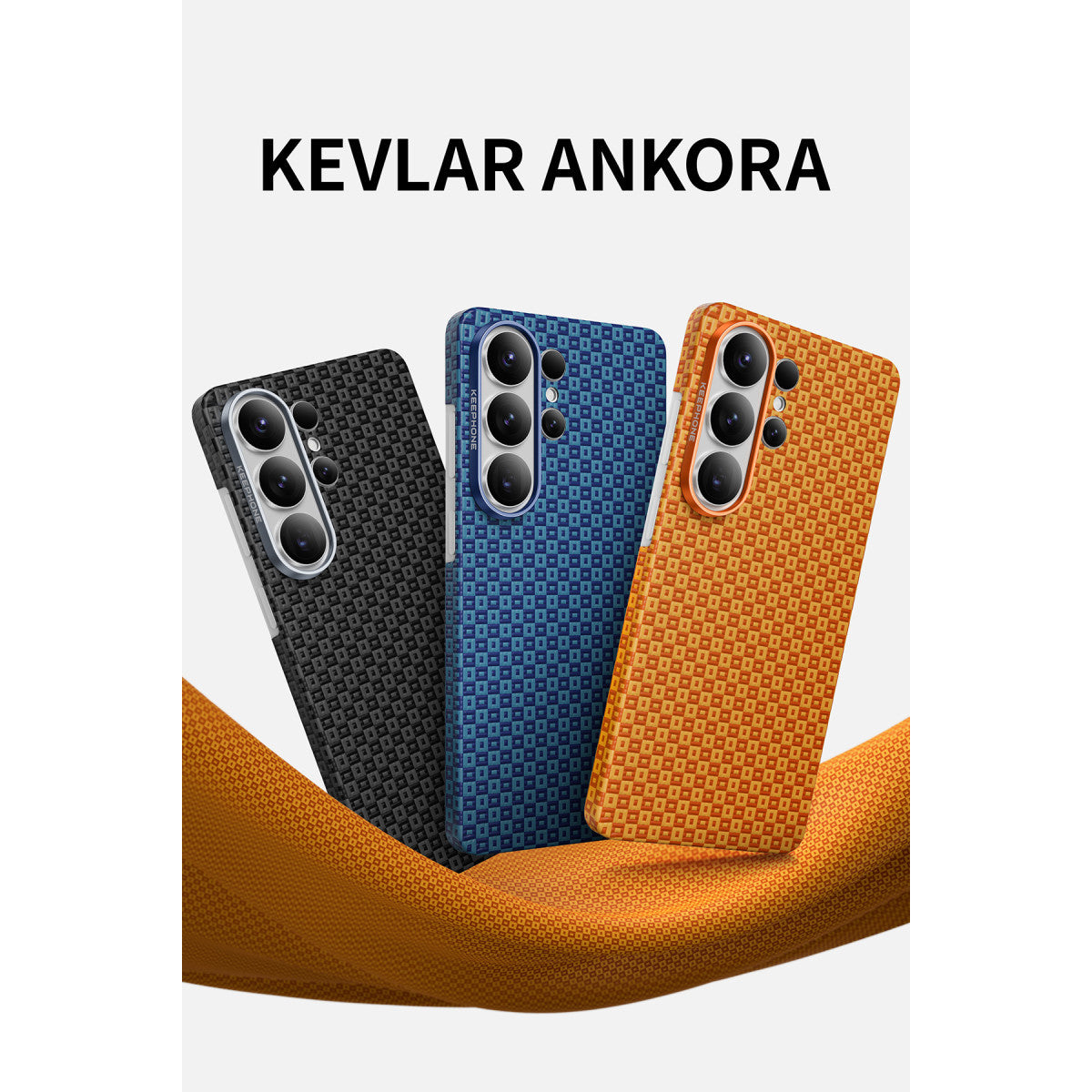 Keephone Samsung Galaxy S26 Ultra Kevlar Ankora Magsafe Kapak
