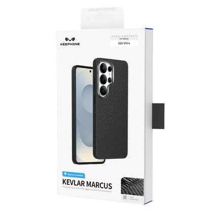 Keephone Samsung Galaxy S26 Ultra Kevlar Marcus Magsafe Kapak