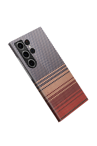 Keephone Samsung S24 Ultra Kevlar Seanova Magsafe Kılıf - Sunset
