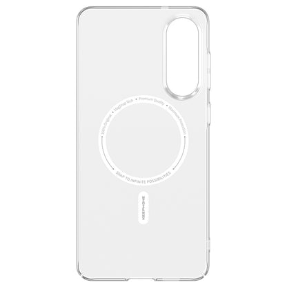 Keephone Samsung S25 Edge X-Crystal Slim Magsafe Kılıf