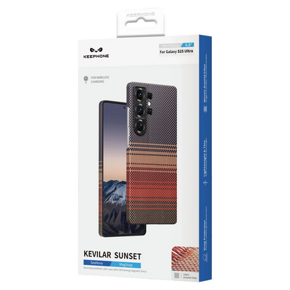Keephone Samsung S25 Kevlar Seanova Magsafe Kılıf - Sunrise