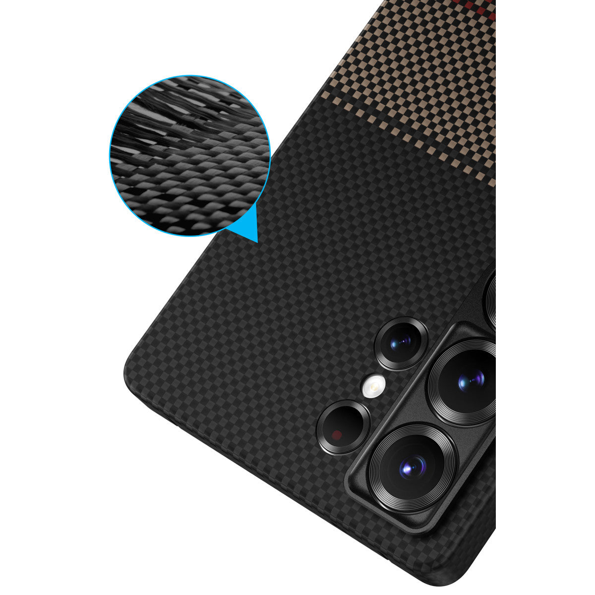 Keephone Samsung S25 Ultra Kevlar Seanova Magsafe Kılıf