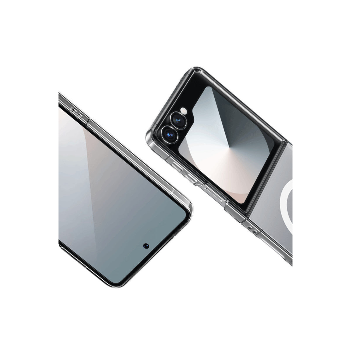 Keephone Samsung Galaxy Z Flip 7 X-Crystal Slim Magsafe Kılıf