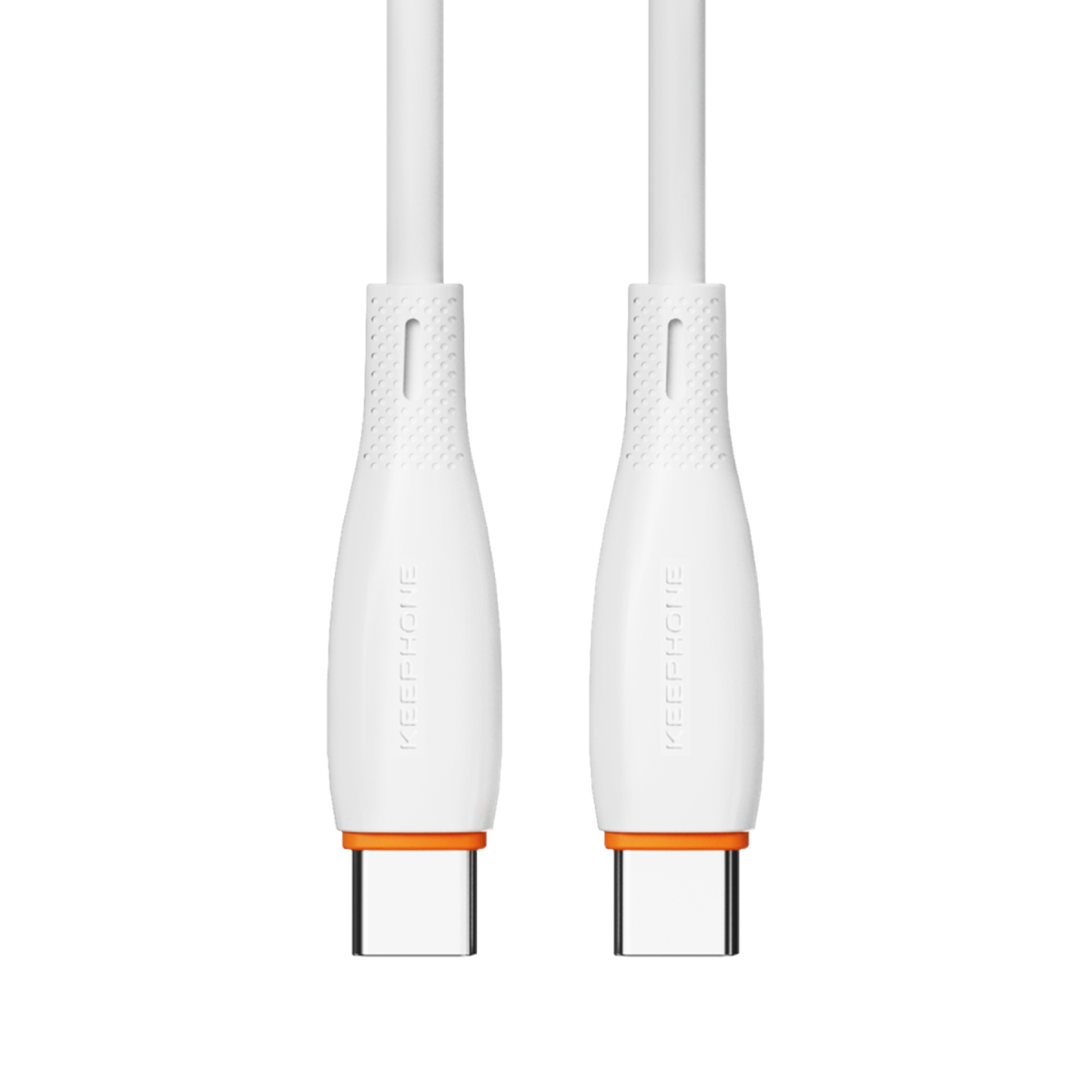 Keephone Shanklin 1.2M Type-C to Type-C 480 Mbps Data ve Şarj Kablosu