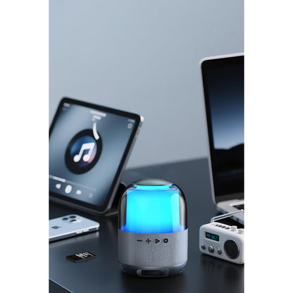 Keephone SongPod 5W BT 5.3 RGB Işıklı Yüksek Bass Özellikli HiFi Kablosuz Hoparlör