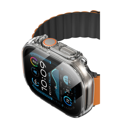 Keephone Apple Watch 42mm Air Armor Camlı Kasa Ekran Koruyucu - Şeffaf