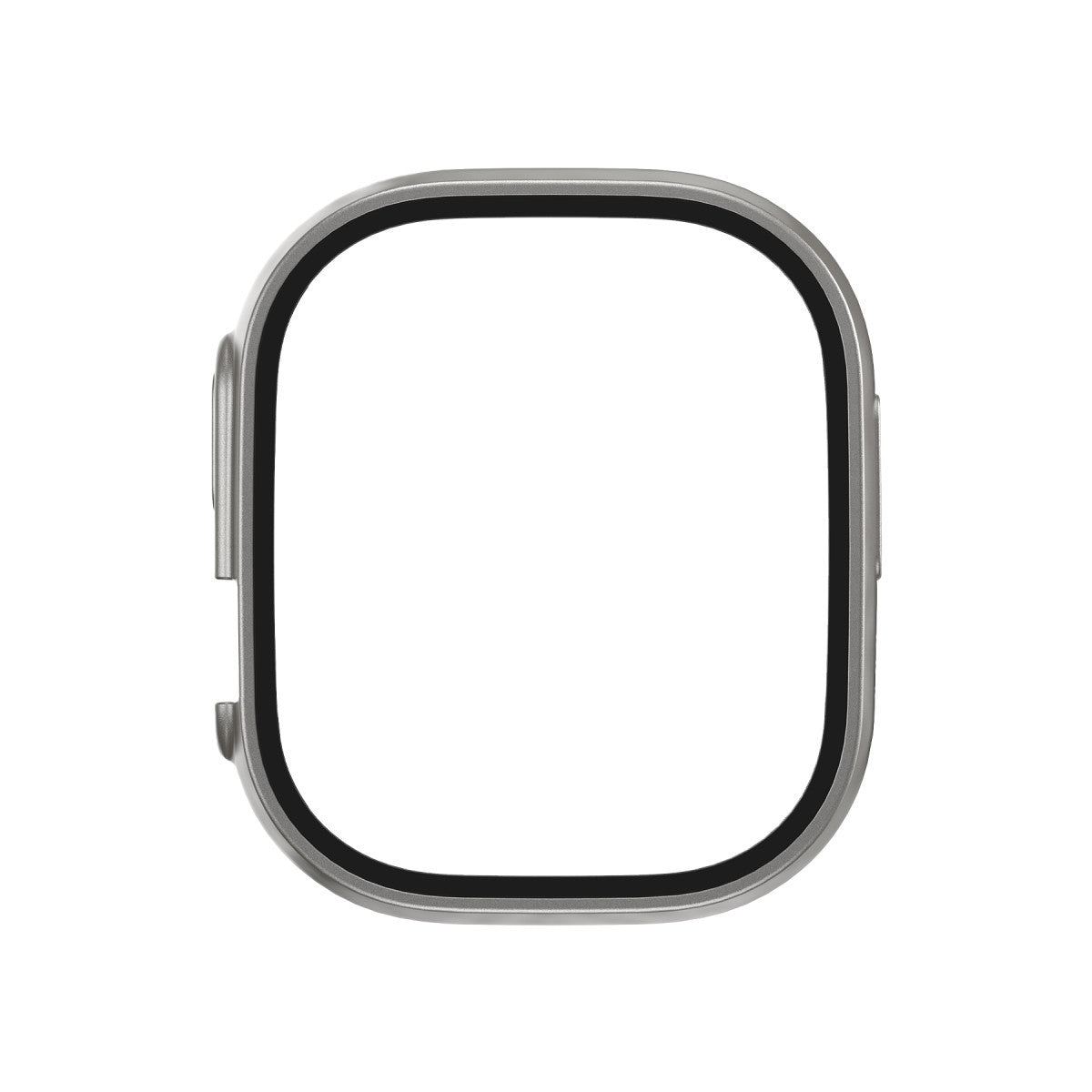 Keephone Apple Watch Ultra 49mm 360X Defense Camlı Kasa Ekran Koruyucu