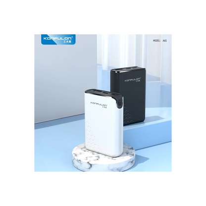 Konfulon A6Q 22.5W Usb 3.0 ve 20W Type-C Çıkışlı 10.000 mAh PD Powerbank - Siyah