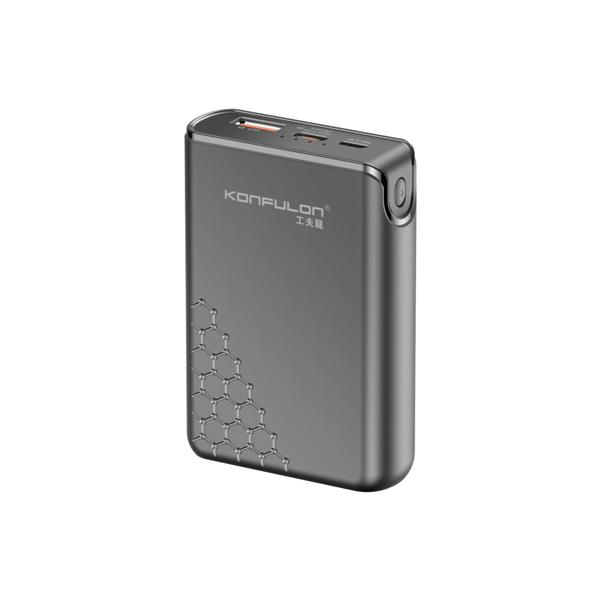 Konfulon A6Q 22.5W Usb 3.0 ve 20W Type-C Çıkışlı 10.000 mAh PD Powerbank