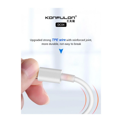 Konfulon DC04 Süper Hızlı Micro USB Kablo 1M 2A