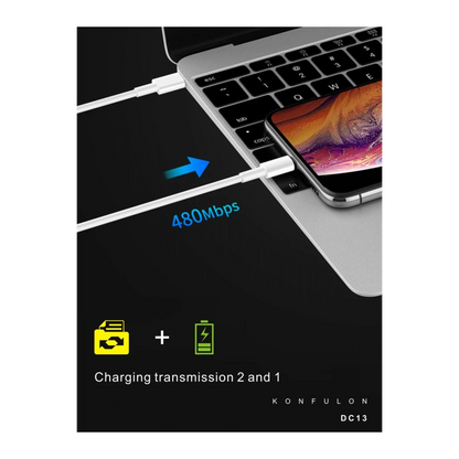 Konfulon DC13 1M 20W Type-C to Lightning Kablo iphone Uyumlu