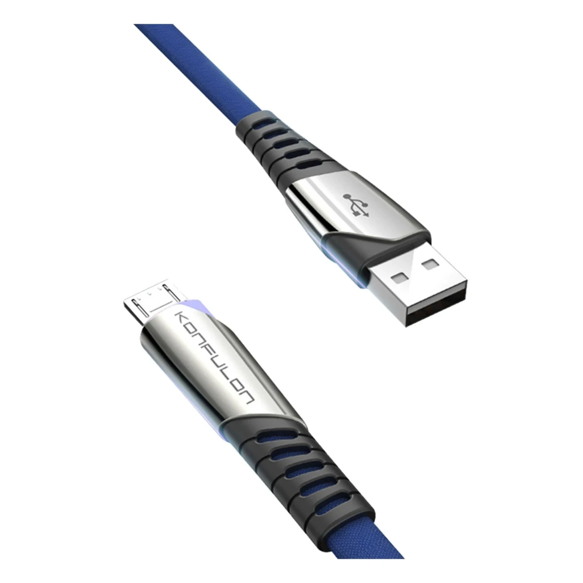Konfulon DC16 Micro USB Kablo 1M 2.4A - Mavi