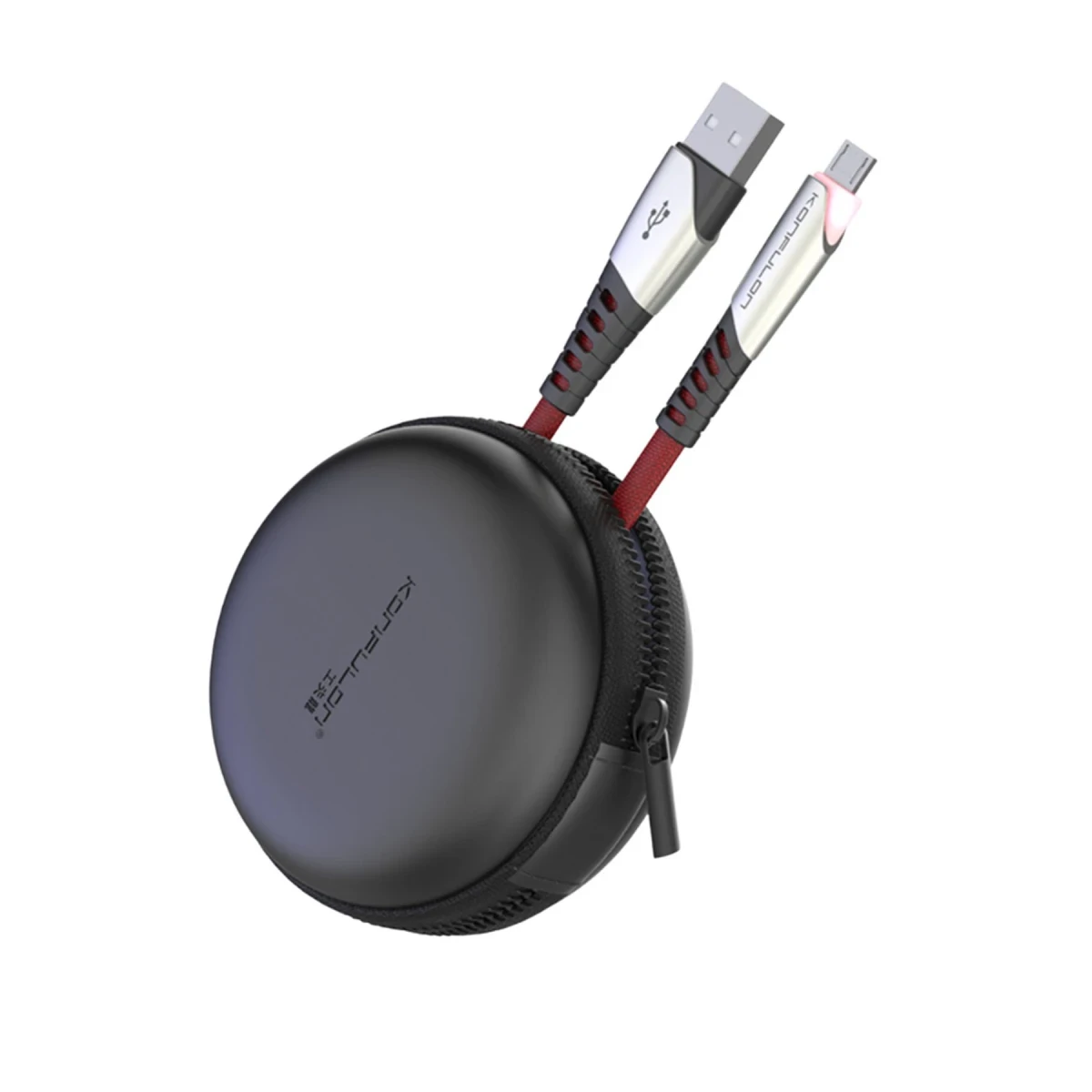 Konfulon DC16 Micro USB Kablo 1M 2.4A - Siyah