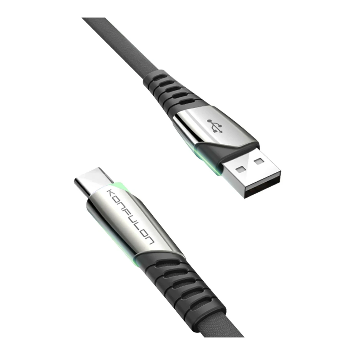 Konfulon DC18 Type-C Kablo 1M 5A - Siyah